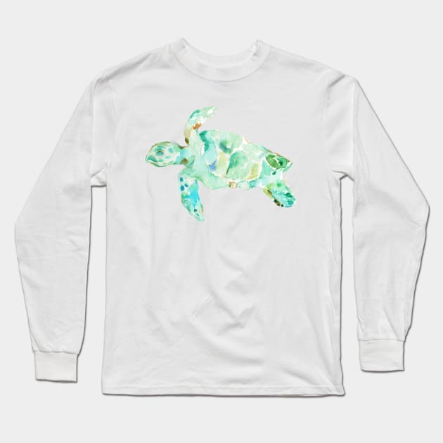 Sea Turtle by Jess Buhman Long Sleeve T-Shirt by Jess Buhman Art 